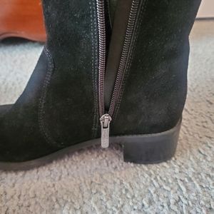 Black ankle boots